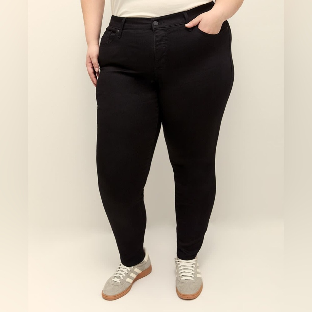 Lane Bryant Elegant Black Jeans, Size 26 L